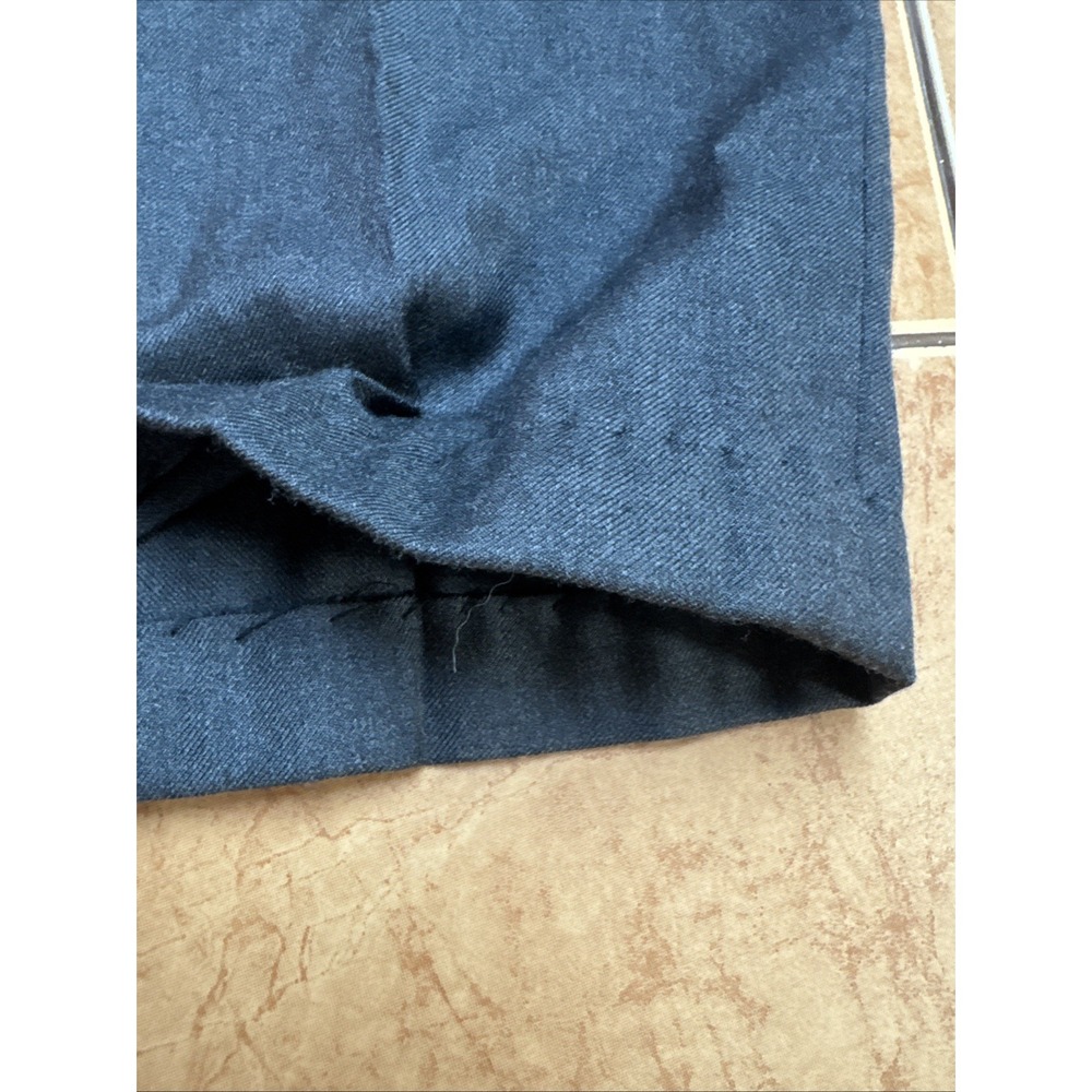 Polo Ralph Lauren Sz 36 x 28 Dark Gray 100% Wool Italy Made Mens Dress Pants - Picture 10 of 10